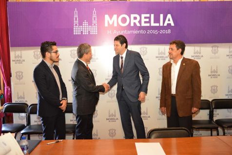 Ayuntamiento de Morelia y Educadores Somos Todos firman convenio.