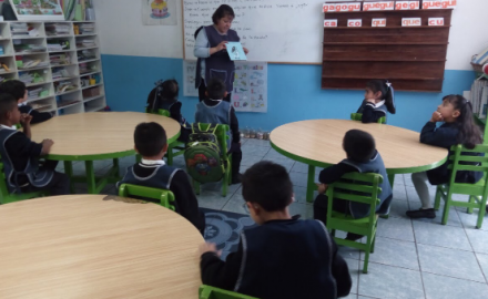 Lectura de ¡Estela, grita muy fuerte!” en Tuxpan, Jalisco